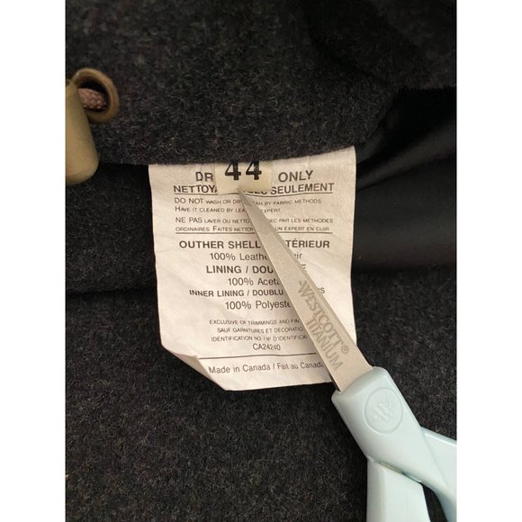 VTG Boyd's Philadelphia Luxury Leather Coat Mens US 44 Streetwear Hip Hop Jacket - Picture 5 of 16